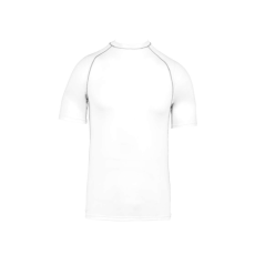 PROACT szűk szabású unisex sztreccs surf póló PA4007, White-XL