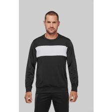 PROACT Uniszex pulóver Proact PA373 polyester Sweatshirt -4XL, Sporty Red/White férfi pulóver, kardigán