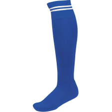 PROACT Uniszex zokni Proact PA015 Striped Sports Socks -27/30, Dark Royal Blue/White női zokni