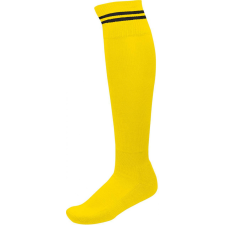 PROACT Uniszex zokni Proact PA015 Striped Sports Socks -27/30, Sporty Yellow/Dark Royal Blue női zokni