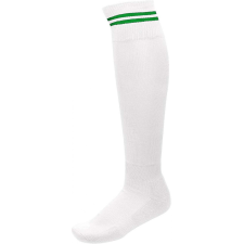 PROACT Uniszex zokni Proact PA015 Striped Sports Socks -27/30, White/Sporty Red női zokni