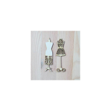Próbababák, méretük: 25x90 mm, 21x95 mm dekorációs kellék