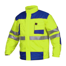 Procera Proman bélelt kabát, sárga HV, méret 48