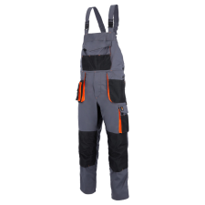 Procera Proman stretch 250 BIB nadrág szürke narancs - méret 58 munkaruha