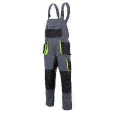 Procera Proman stretch 250 BIB nadrág szürke sárga - méret 48