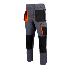 Procera Proman stretch 250-es nadrág, szürke, narancs, méret 58 munkaruha