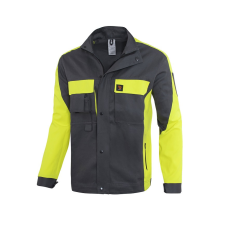 Procera Proplus kabát szürke és sárga - méret 58 munkaruha