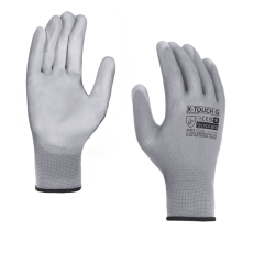 Procera PU bevonatos védőkesztyű x-touch grey, méret 6