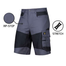 Procera Rövidnadrág Bari Spandex szürke méret 46 munkaruha