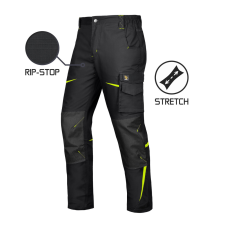 Procera Titanfit rip-stop Stretch fekete derék nadrág méret 54 munkaruha