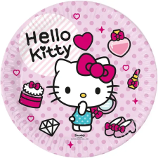 Procos Hello Kitty 8db-os papírtányér szett 23cm-es party kellék