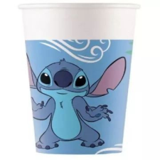 Procos Lilo&Stitch: Stitch mintás papírpohár, 200 ml - 8 db-os party kellék