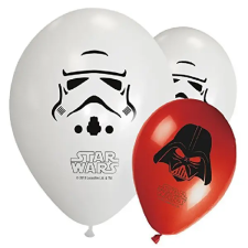 Procos Star Wars léggömb 28cm-es méretben 8db-os szettben party kellék