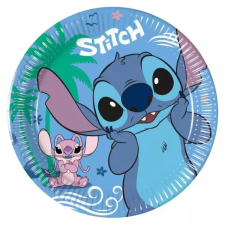 Procos Stitch: Papír tányér - 20 cm, 8 db-os party kellék