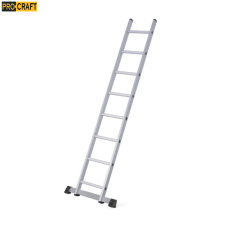 PROCRAFT alumínium egyrészes létra 258cm 1x10 PLA1.258 létra és állvány