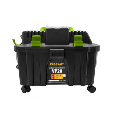PROCRAFT VP20 Procraft ipari porszívó akkumulátorral, 200W, 4 kg porszívó