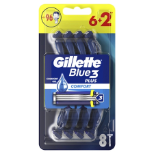 Procter&Gamble GILLETTE Blue3 Plus Comfort, Borotva, 8db eldobható borotva