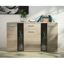 PRODA Komód, sonoma tölgyfa, SALESA II., 140,4x80x35cm bútor