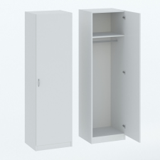 PRODA Riava egyajtós gardróbszekrény 51cm F Fehér bútor