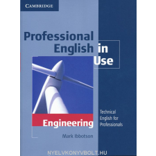PROFESSIONAL ENGLISH IN USE ENGINEE nyelvkönyv, szótár