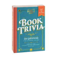 Professor Puzzle Book Trivia társasjáték, angol nyelvű társasjáték