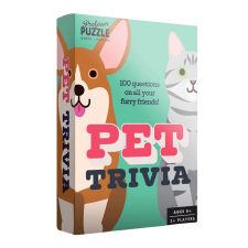 Professor Puzzle Pet trivia, angol nyelvű kvízjáték társasjáték
