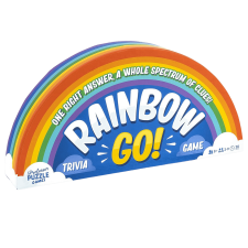 Professor Puzzle Rainbow Go! társasjáték, angol nyelvű társasjáték