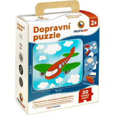 PROFIBABY Puzzle járművek 4db puzzle, kirakós