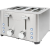 ProfiCook PC-TA 1252 Kenyérpirító 1500W 4 szeletes rozsdamentes acél