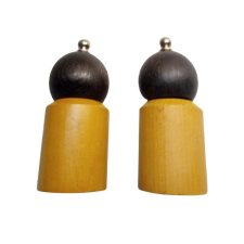 Proficookware 2 só- és borsdaráló Proficookware fa fekete sárga 12,5 cm edény