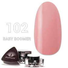 Profinails Profinails színes zselé No. 102 Baby Boomer műköröm zselé