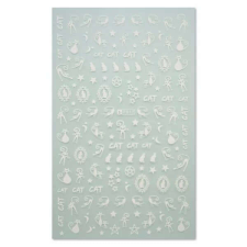  Profinails Seal Nail Art matrica No. F017 W körömdíszítő