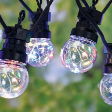 Progarden Party fényfűzér, 50 db LED, 750 cm, hidegfehér fény karácsonyfa izzósor