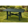  Progarden RODANO kerti asztal 138x88x72 cm műanyag zöld
