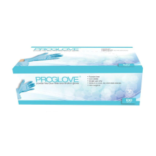 ProGlove Nitril vizsgáló kesztyű, púdermentes, kék &quot;M&quot; 100 db/doboz védőkesztyű