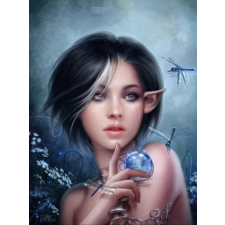 Prokletí vážka puzzle 2000 darabka puzzle, kirakós