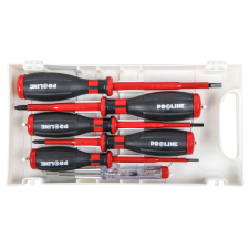 Proline 10510 Elektrotechnikai csavarhúzó készlet 1000V 6 darabos csavarhúzó
