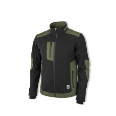 Promacher ProM Erebos Stretch Munkavédelmi Kabát Fekete/Zöld - 2XL