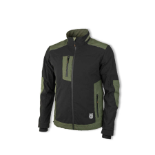 Promacher ProM Erebos Stretch Munkavédelmi Kabát Fekete/Zöld - XL munkaruha