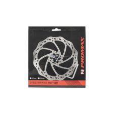 Promax féktárcsa, 6 csavaros, 180 mm, csavarokkal kerékpár fék