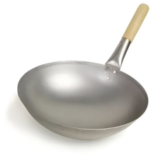 PRONETT Wok serpenyő fa nyéllel, 35 cm (26712) edény
