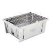 ProQ FlatDog hordozható BBQ grill - rozsdamentes acél