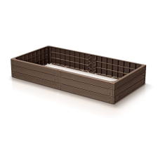 PROSPERPLAST BASE WOODY magaságyas 149,2 cm barna kerti tárolás