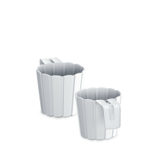 PROSPERPLAST Boardee Hook Függeszthető Virágláda Fehér 14,4 cm kerti tárolás