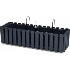 PROSPERPLAST Erkélydoboz Kampókkal Boardee FencyCase DDEF600W Antracit Színű (PPL288673/ALL) kerti tárolás