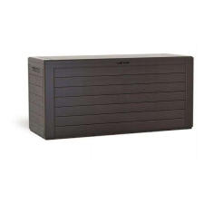 PROSPERPLAST Kerti tároló doboz, Barna, PVC, 116x44x55 cm, MCT Garden 1235 kerti tárolás