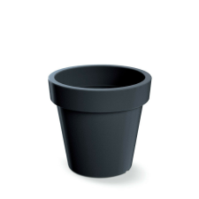 PROSPERPLAST Lofly Antracit Kültéri Virágtartó 29 cm, 5db-os csomag kerti tárolás
