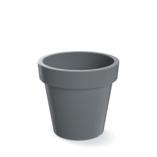 PROSPERPLAST Lofly Kőhatású Virágcserép Szürke 19,6 cm, 10db-os csomag kerti tárolás