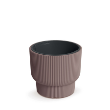 PROSPERPLAST Milly Bordázott Kültéri Virágtartó Marsala 39,5 cm, 3db-os csomag kerti tárolás