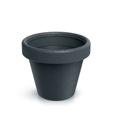 PROSPERPLAST Origina Klasszikus Kültéri Virágcserép Antracit 39 cm, 5db-os csomag kerti tárolás